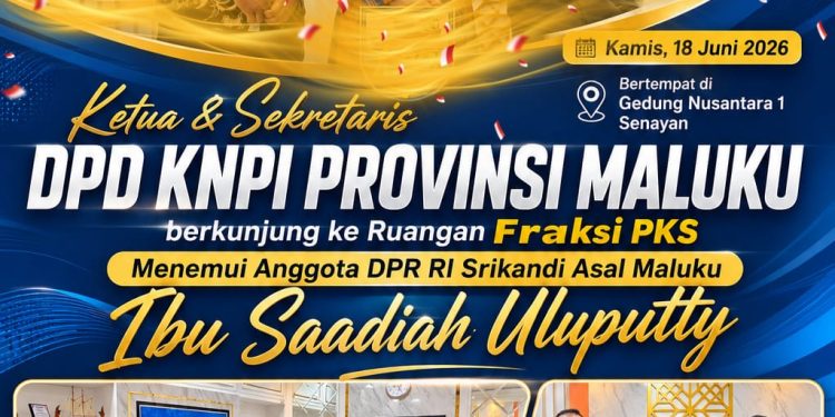 DPD KNPI Provinsi Maluku Audiensi dengan Anggota DPR RI Saadiah Uluputty, Bahas Masa Depan Generasi Muda dan Sinergi Pembangunan Maluku