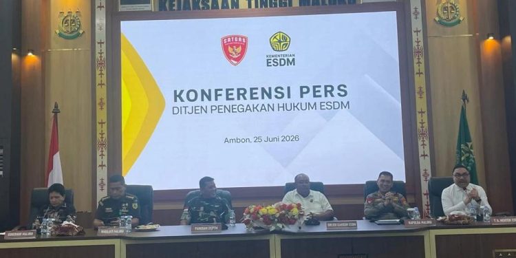 Gunung Botak Kembali Diguncang Operasi Besar, 25 Tersangka Ditetapkan
