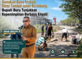 Aksi Empati Bupati Buru Tuai Apresiasi Pemuda Muhammadiyah Buru