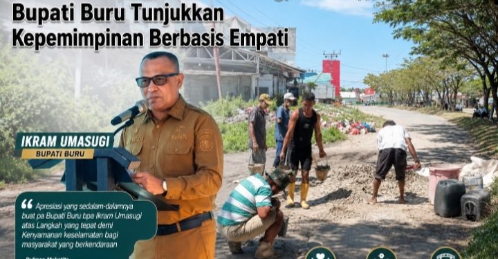 Aksi Empati Bupati Buru Tuai Apresiasi Pemuda Muhammadiyah Buru