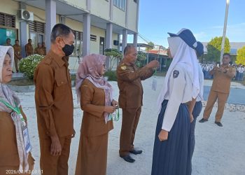 Cetak Pemimpin Daerah, SMAN 1 Buru Sambut Siswa Baru Lewat Gamas dan MPLS