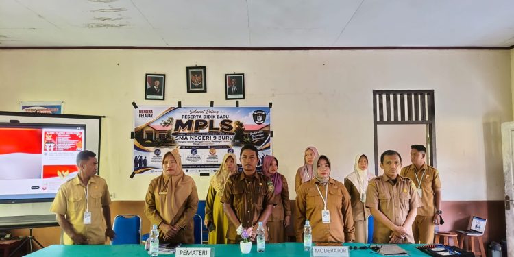 98 Siswa Baru SMAN 9 Buru Ikuti MPLS, M.Mansur Bangun Karakter, Ukir Prestasi Menuju Generasi Emas