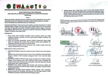Lindungi Masa Depan Anak Daerah! Elemen Pemuda Kecam Keras Serangan Terhadap Dinas Pendidikan Malra