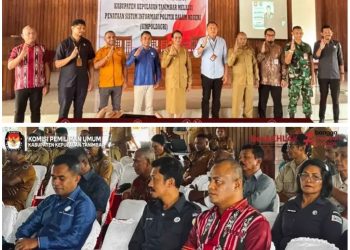 KPU Kepulauan Tanimbar Perkuat Sinergi Pemantauan Politik melalui Pemanfaatan Simpoldagri