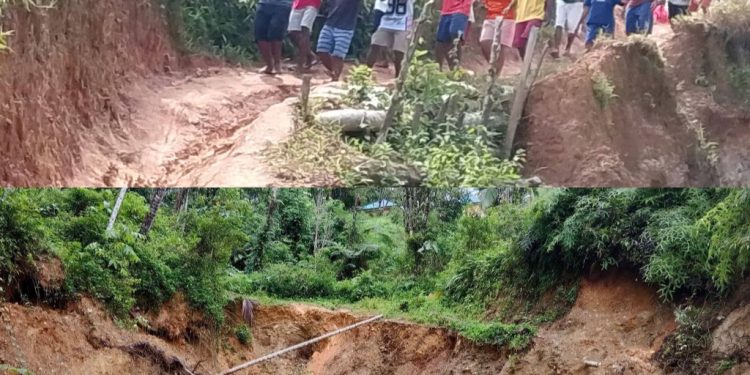 Warga Sakit Dipikul Lewati Jalan Rusak, Potret Ketimpangan Infrastruktur di Inamosol Kembali Jadi Sorotan