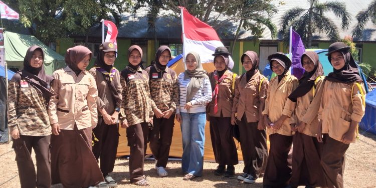 Jelang Pembukaan, Gudep Daimara SMAN 8 Buru Siap Gebrak Kemah Wisata Pendidikan