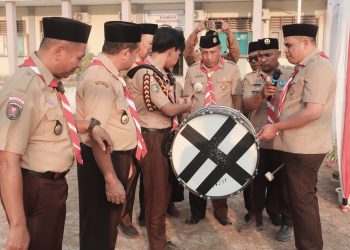 Tabuh Tifa Bergema, Kemah Wisata Pendidikan Buru Resmi Di Buka Rahman Ali