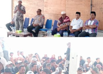 Dir Binmas Temui Warga Luhu, Konflik Tambang Hatu Tembaga Jadi Atensi Polda Maluku