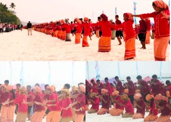 Kalian Bintang Hari Ini!” — Bupati Thaher Puji Semangat 4.000 Siswa Penari Kilwar di Meti Kei 2026