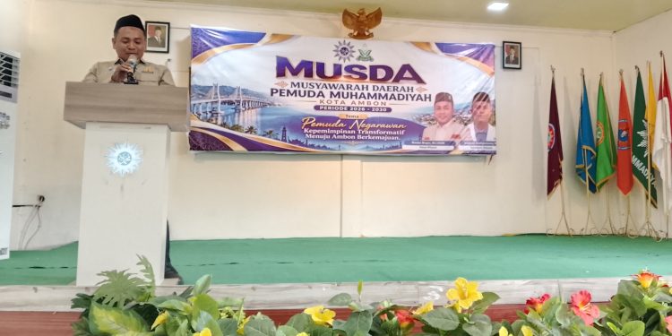 Musda PD Pemuda Muhammadiyah Kota Ambon Berlangsung Lancar, Rimbo Bugis Tekankan Kaderisasi dan Kepemimpinan Negarawan