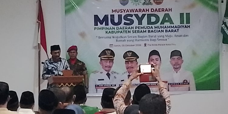 Bupati SBB Beri Kejutan di Musda Pemuda Muhammadiyah, Ungkap Kedekatan dengan Rimbo Bugis