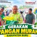 Gerakan Pangan Murah di Buru, Bupati Ikram Umasugi Dorong Stabilitas Harga dan Daya Beli Warga